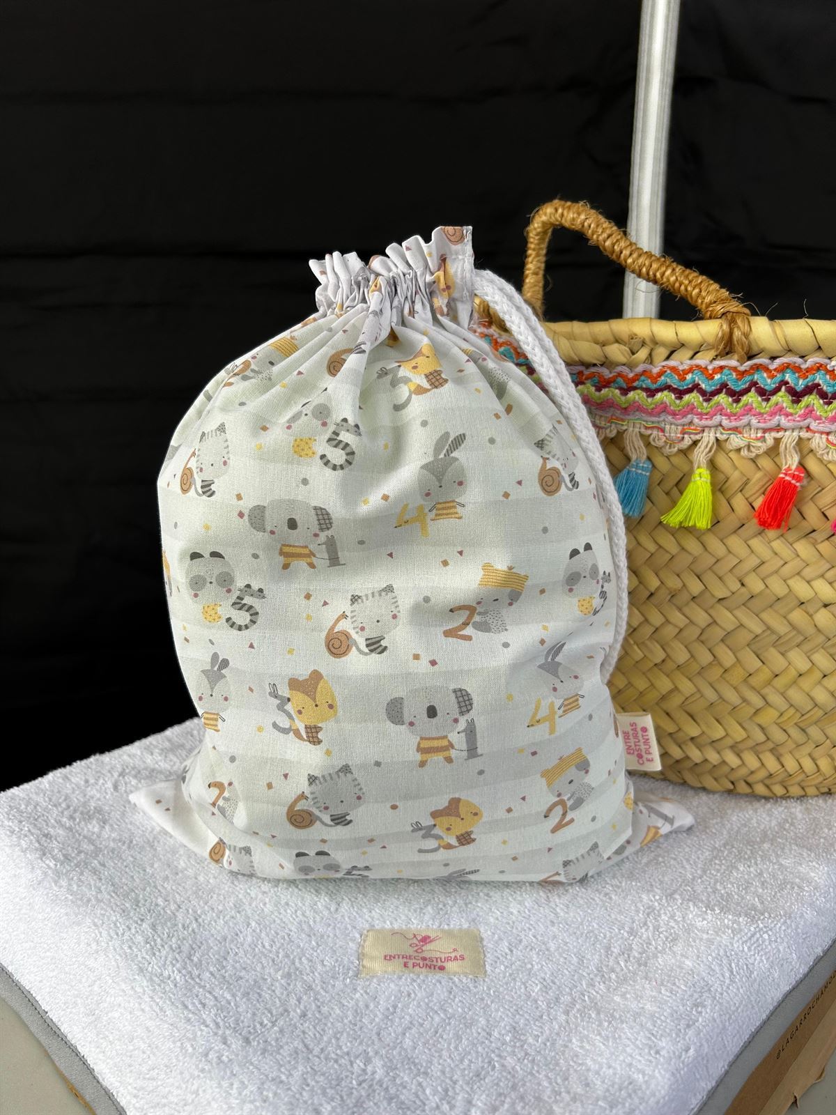 Bolsa Infantil de Tela - Colección "Aprende Jugando" - Imagen 1
