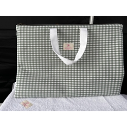 Funda para Portátil - Cuadros Vichy Verde Oliva - Imagen 1