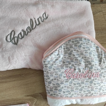 MANTA Y TOALLA PERSONALIZADAS / REF. #101 - Imagen 1