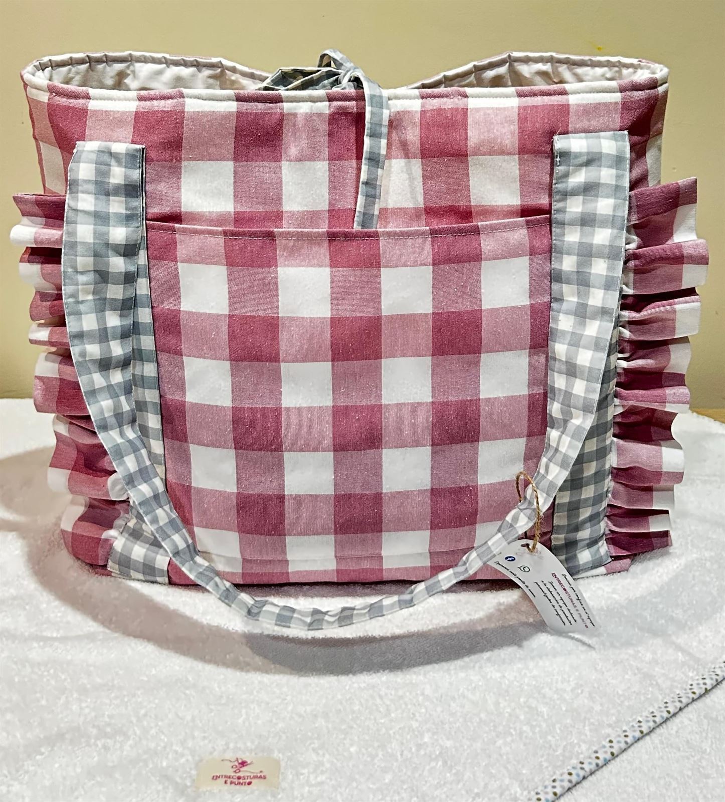 Pack "Aventura y Estilo" – Bolsa de Tela y Neceser a Juego - Imagen 2