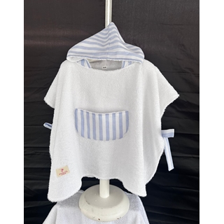 Poncho de Baño Infantil Artesanal – Suavidad y Estilo - Imagen 2
