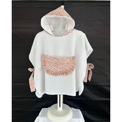 Poncho de Baño Infantil - Dulzura y Confort Post-Baño - Imagen 2