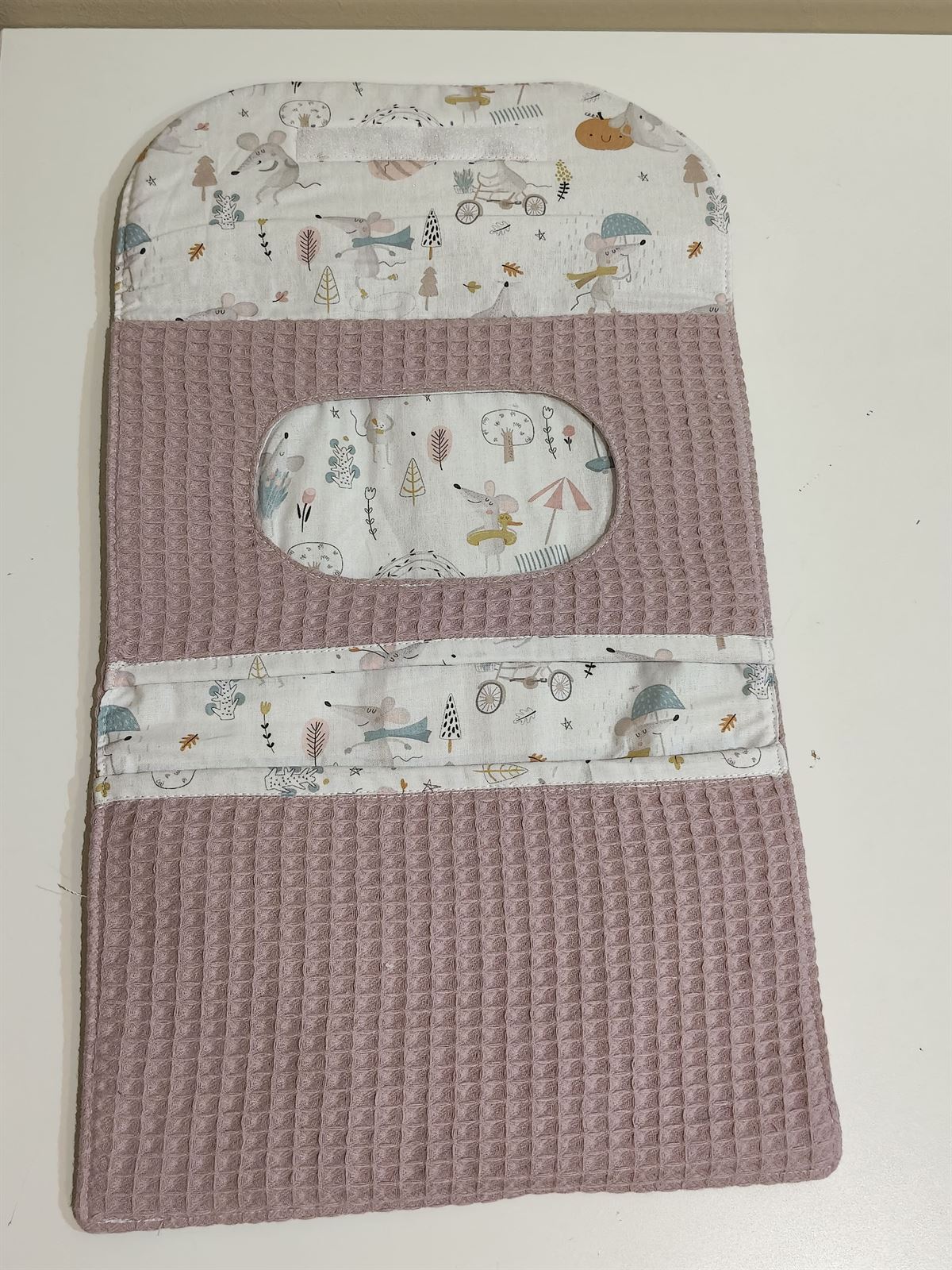 PORTA PAÑALES Y TOALLITAS BEBE - Imagen 1